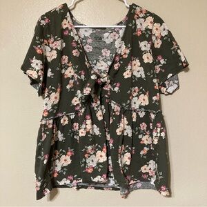 Heritage by torrid baby doll top